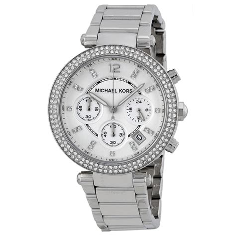 Michael Kors Women's MK5353 Parker Silver Watch 